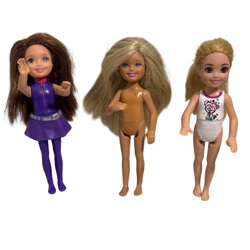 Barbie Club Chelsea Dolls Set Of 3 Mattel 2015